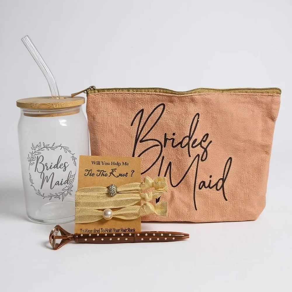Bridesmaid Pink Gift Set